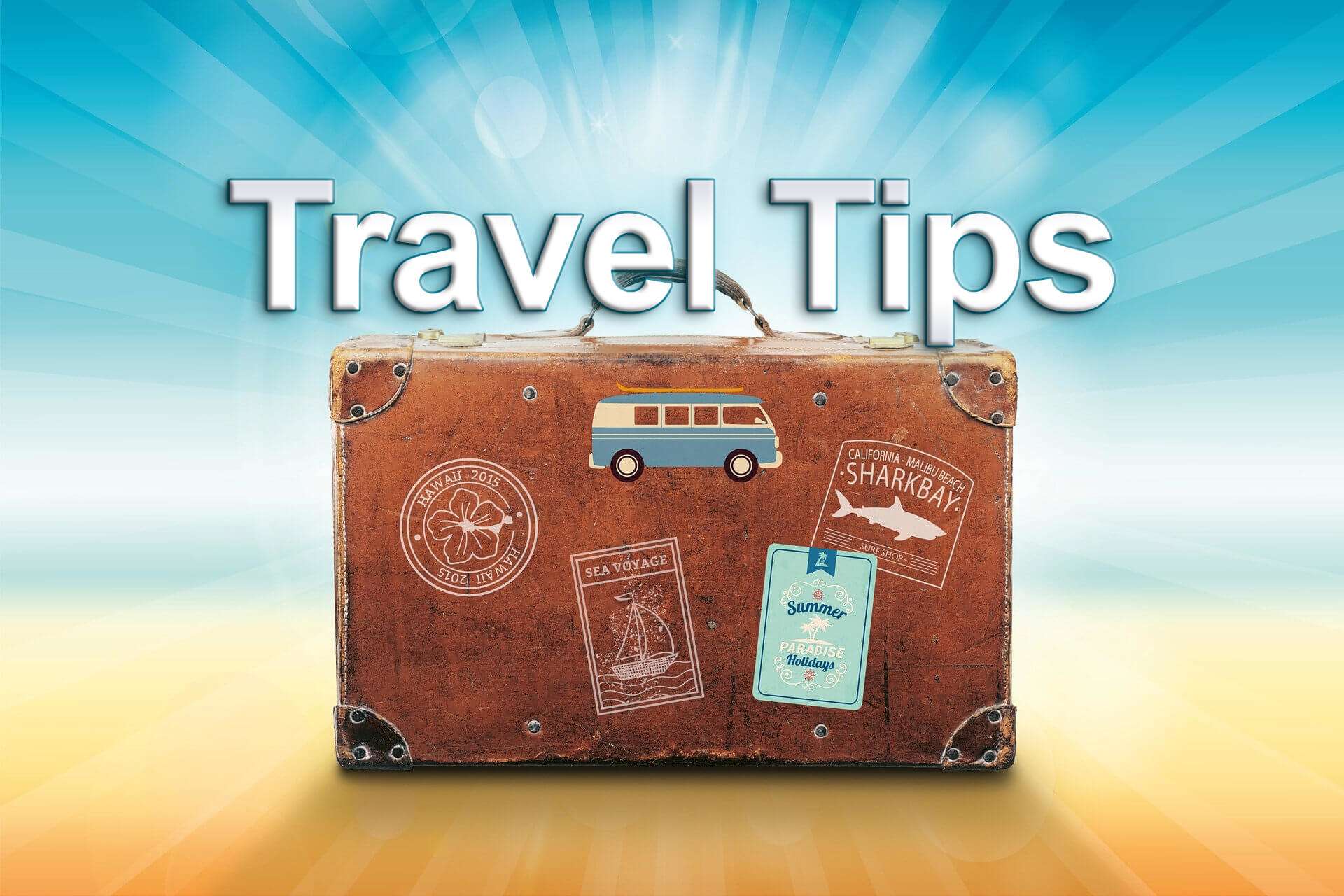 practical travel advice