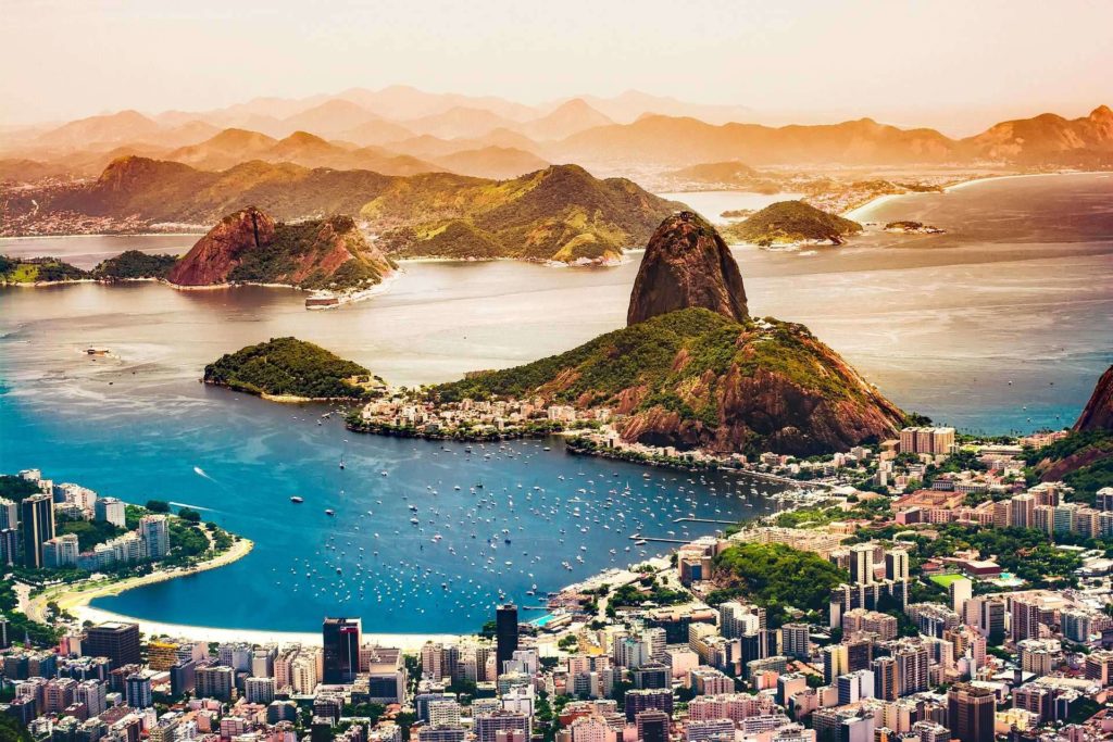  Aview to The Harbor of Rio de Janeiro