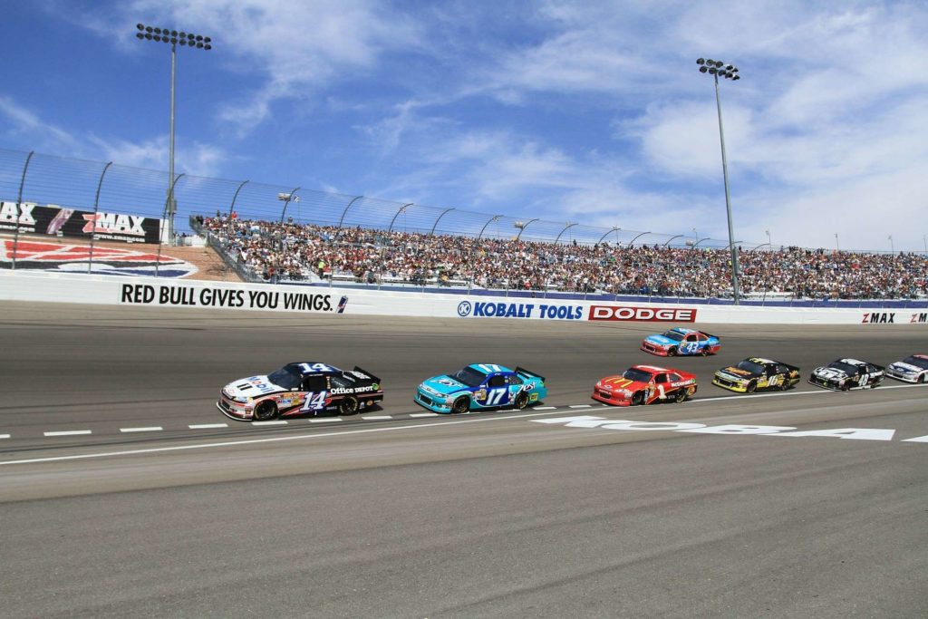 Las Vegas Motor Speedway, located in Clark County, Nevada in Las Vegas