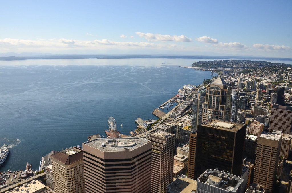 sky view observatory in columbia center seattle