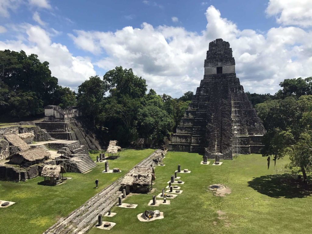mayan ruins of tikal guatemala
