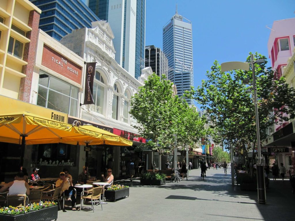 Perth street view