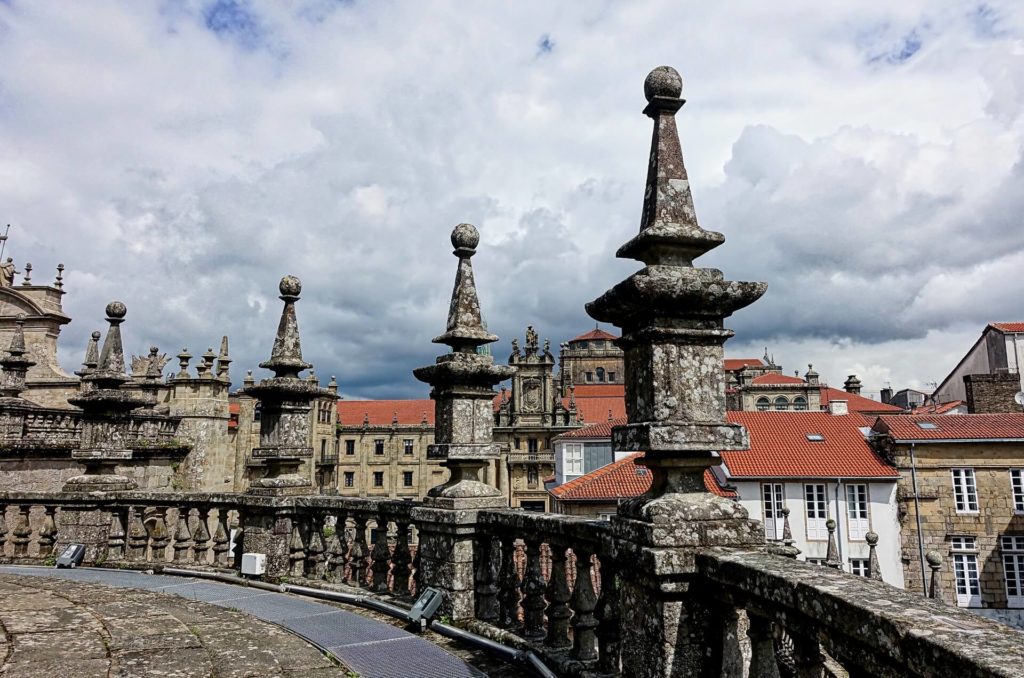 A view to Santiago de Compostela