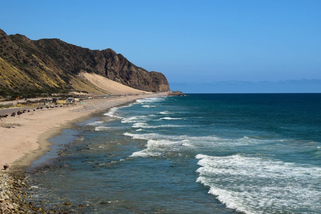 ventura california beach coastline