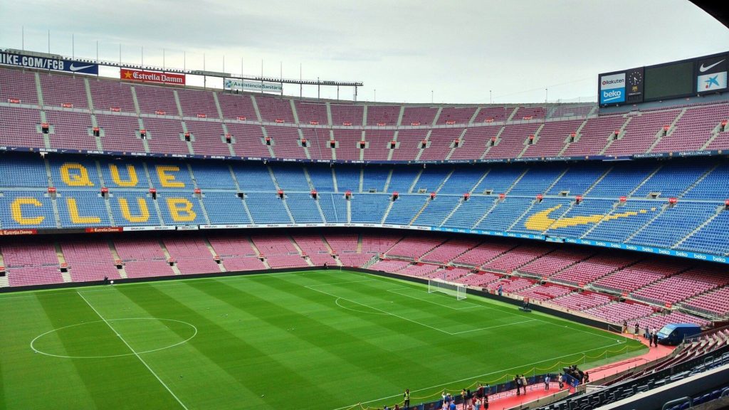 camp nou stadium barcelona spain