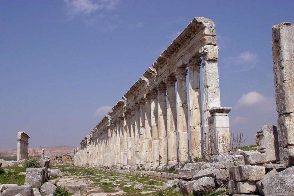 ancient ruins damascus syria