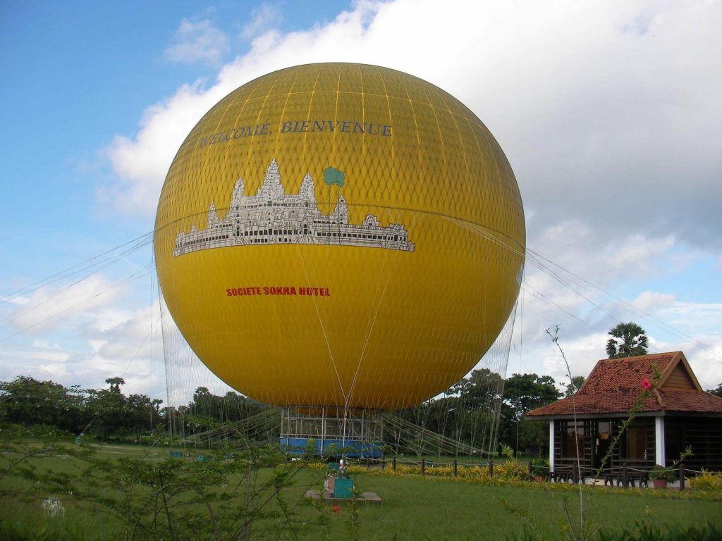 cambodia hot air balloon ride