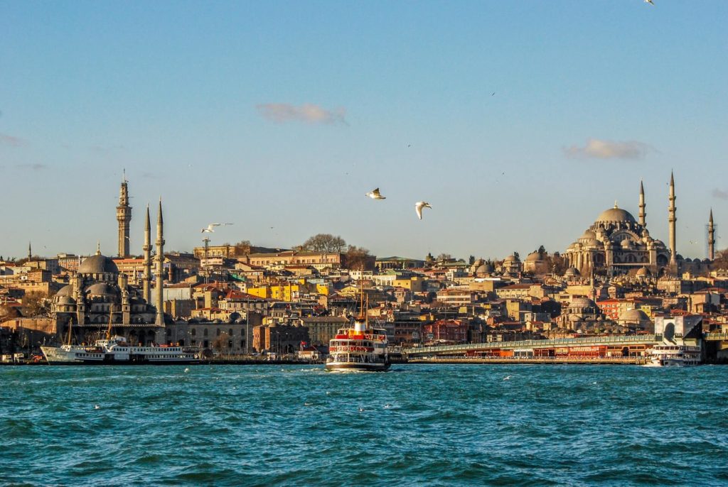 istanbul cityscape turkey europe