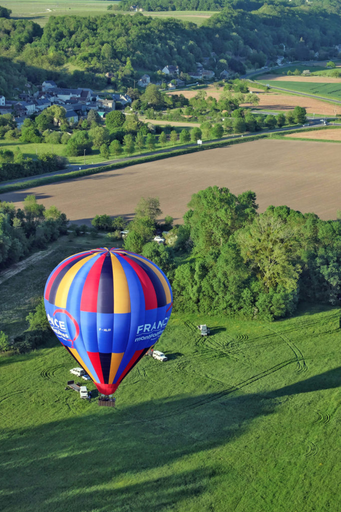 loire valley hot air balloon ride