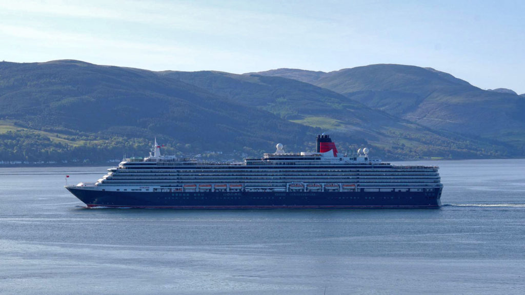 queen victoria ship in clyde scotland